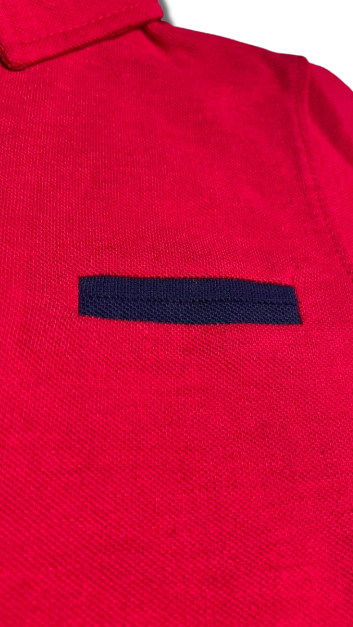 Mrun-red polo