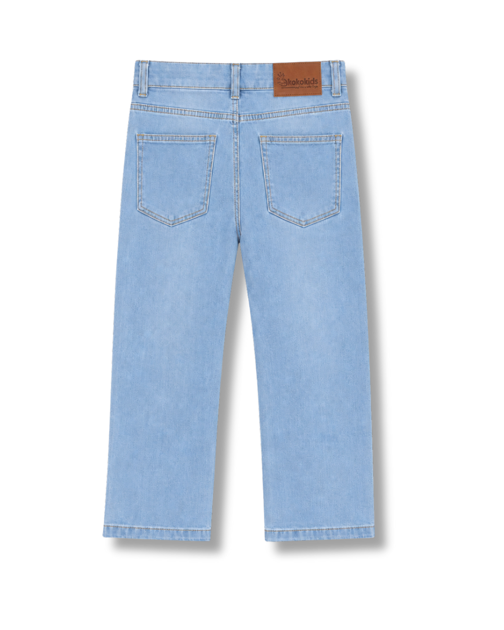 boys straight fit denim (sky-blue)