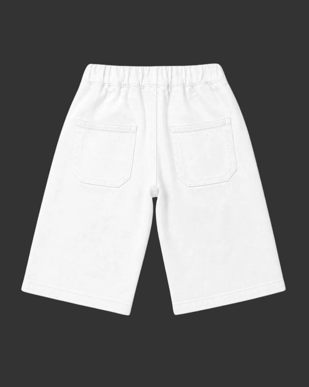RL D-White Denim Shorts