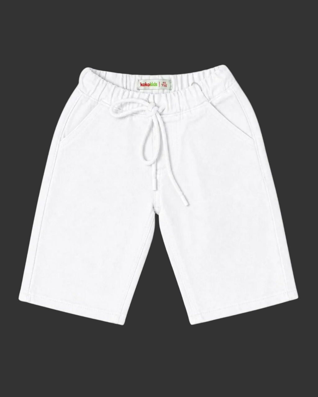 RL D-White Denim Shorts